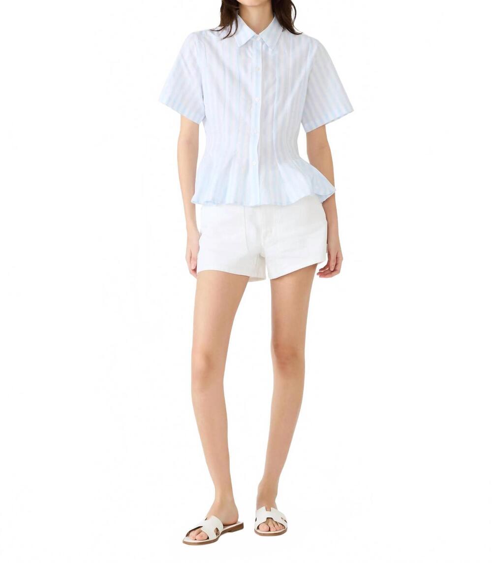 NEW STEVE MADDEN porter top in white